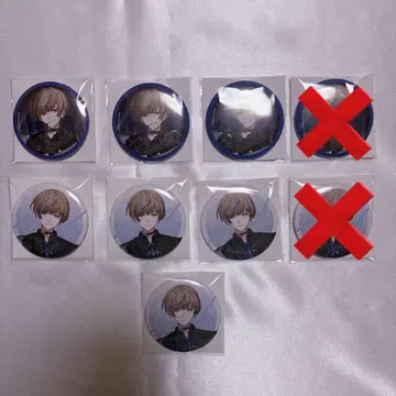 니지산지 EN BY THE BEAT 세이블 그라테 캔뱃지 대만