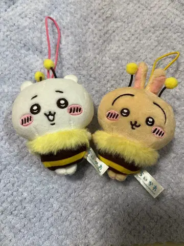 치이카와 (먼작귀) 토끼 하치 씨 봉제 인형 세븐일레븐 한정판 2개 세트