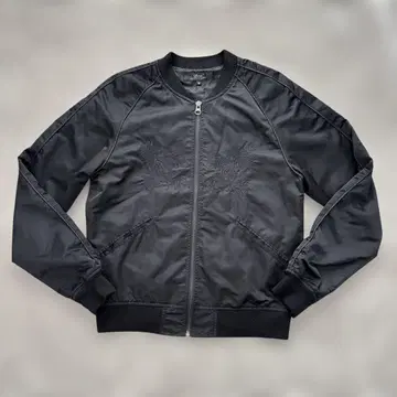 정통 Beno 재팬 용 동일 컬러 자수 스카잔 블루종 M y2k