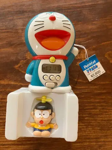 도라에몽 디지털 알람 시계 진구(노비타) 덤 포함