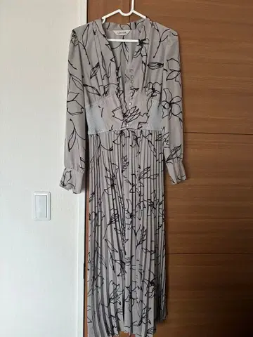 COCO DEAL 꽃무늬 원피스 사이즈 1 그레이