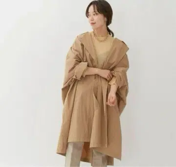 플라주 plage 텐트 코트 트렌치 코트