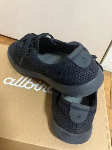allbirds 올버즈 ( 24cm ) 블랙 메쉬 스니커즈