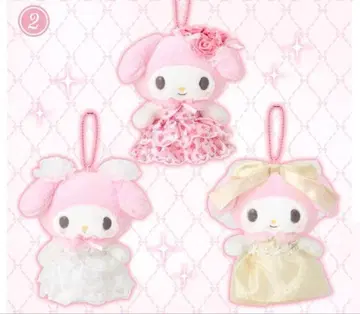 마이멜로디 생일 레이디 마스코트 키링 (화이트)