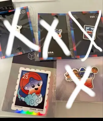 [간사이 만박] [미국관] USA 입장객 한정판! 스파크 스티커