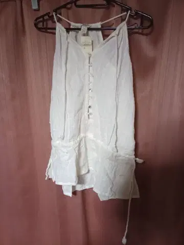 택 포함 새상품 Abercrombie & Fitch 슬리브리스 튜닉