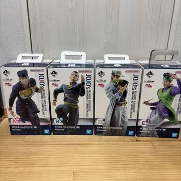 제일복권 죠죠의 기묘한 모험 피규어 묶음 판매.