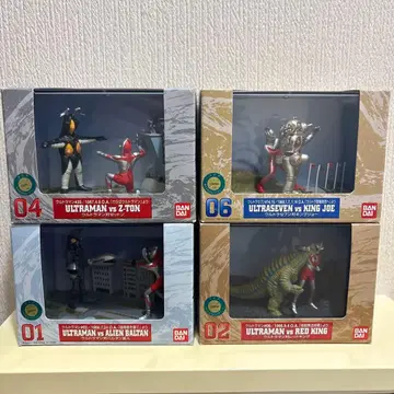 특촬물 갤러리 울트라맨 울트라 세븐 시리즈 4종 세트