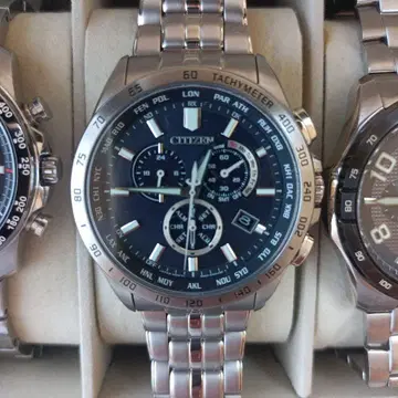 CITIZEN 크로노그래프 전파 솔라