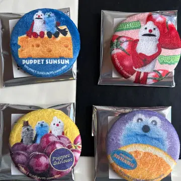 퍼펫 선선 후지TV 기모 캔뱃지