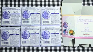 학원 아이돌 마스터 트레이딩 오로라 캔뱃지 Vol.2 BOX