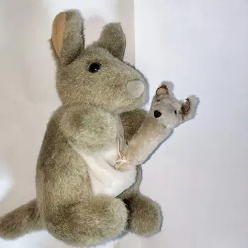 캥거루 봉제 인형 (작은 동물 포함)