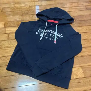Abercrombie & Fitch 네이비 후드티