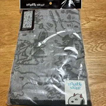 스누피 USJ 호러 나이트 2020 페이스 타월