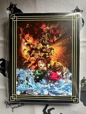 귀멸의 칼날 무한성편 미니 캔버스 키 비주얼