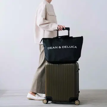 완판 DEAN & DELUCA 트래블 백 재생 나일론 블랙 한정판