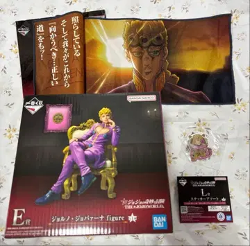 제일복권 죠죠의 기묘한 모험 죠죠 월드 E상 죠르노 피규어