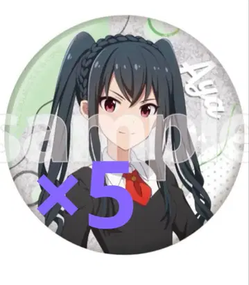 아이돌 마스터 961 프로 아야 dmm 스크래치 캔뱃지 5개