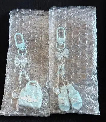 산리오 헬로키티 키티 시크릿 키링 스카이블루 백 샌들