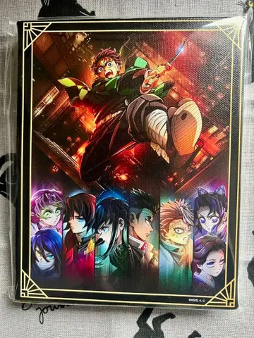 귀멸의 칼날 무한성편 미니 캔버스 키 비주얼