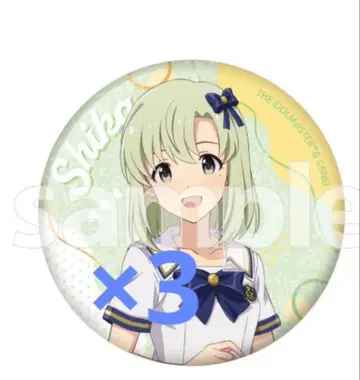 아이돌 마스터 961 프로 시카 dmm 스크래치 캔뱃지 3개