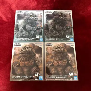 새상품 4개 세트 진좌수 고질라 -1.0 남코 한정판 2023 피규어