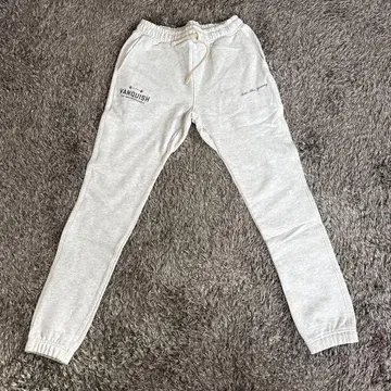 VANQUISH 그레이 맨투맨 조거 팬츠 M