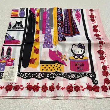 안나수이 키티 ANNA SUI kitty 손수건 레어 산리오 콜라보