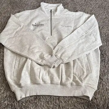 VANQUISH 그레이 맨투맨 XL