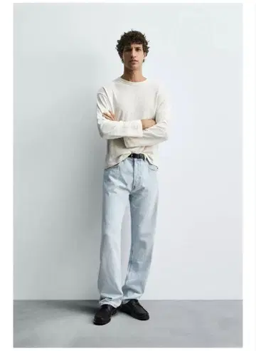 시착만 한 상품 이번 시즌 ZARA 스트레이트 핏 데님 32