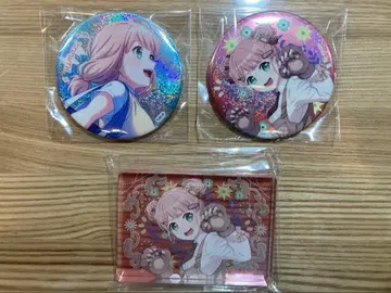 뱅드림 우에하라 히마리 캔뱃지 아크릴 블록