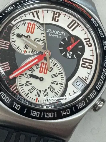 Swatch 쿼츠 손목시계 크로노그래프