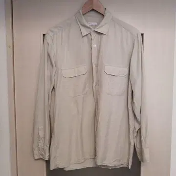 STRASBURGO 라이트 베이지 긴팔 셔츠