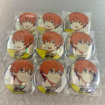 아이돌 마스터 SideM 캔뱃지 FiFS 아오이 유스케 아오이 쿄스케