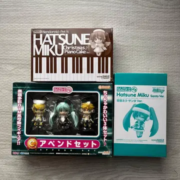 하츠네 미쿠 넨도로이드 푸치 3체 세트