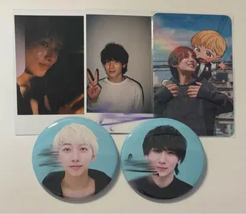 오니산즈 러브 오니러브 사인 캔뱃지 오니타마 미츠키 쿄타 트레이딩 카드