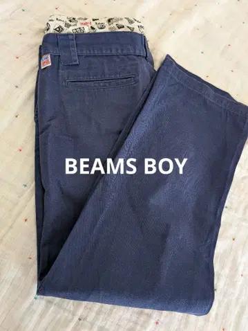 BEAMS BOY 코튼 팬츠