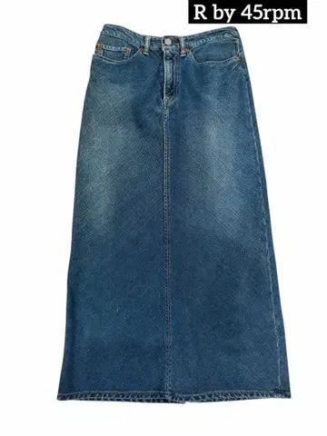 [ 최종 가격 인하 ] R by 45rpm 사이즈 1 데님 롱 스커트