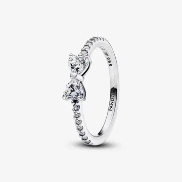 [ 새상품 정품 ] Pandora Sparkling Bow Ring