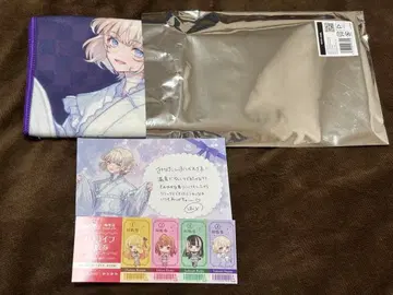 극락탕 RAKU SPA 프로라이프 토도로키 하지메 머플러 타월 엽서