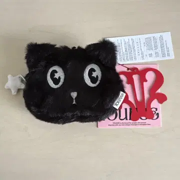 범규 착용 YOUHEE FLUFFY CAT POUCH KEYRING
