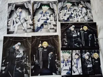 7종 2L판 Dr.STONE 브로마이드 센쿠 제노 스탠 패밀리마트