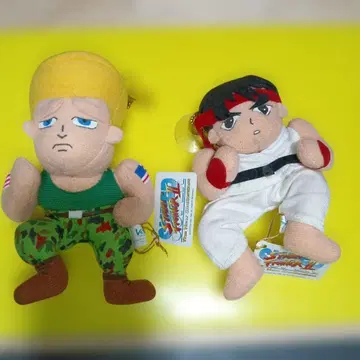 스트리트 파이터 봉제 인형 약 20cm 택 포함