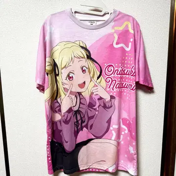 Liella 몽환룩 걸리시 오니즈카 나츠미 티셔츠