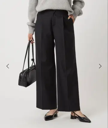 그린 라벨 릴랙싱 키친토 하의 삭소니 와이드 팬츠