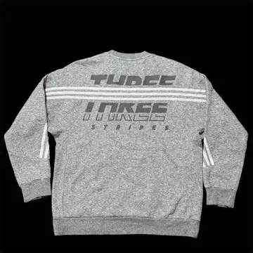 adidas 맨투맨 모션 로고 암 라인 블랙 아디다스