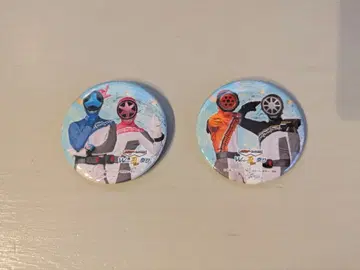 분붐저 캔뱃지 2개 세트