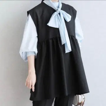 reca 레카 페플럼 개더 베스트 포멀 슈트 포멀