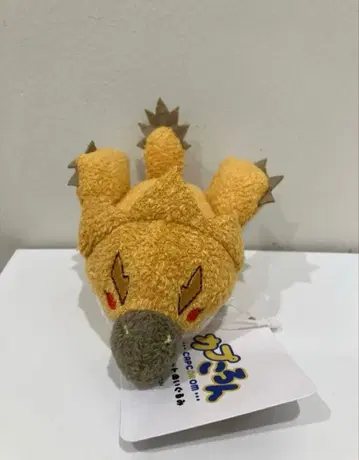 캡콜롱 마스코트 봉제 인형 (리오레이아 희귀종) 금빛 리오레이아 몬헌