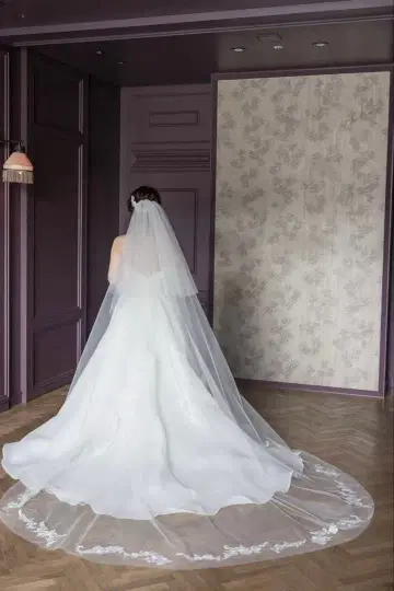 와타베 웨딩 롱 베일 LUANA3 70/260